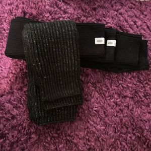 2 pair leg warmers
